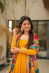 5810 HR Chinon silk Kurti With Bottom Dupatta  Wholesale Price In Surat